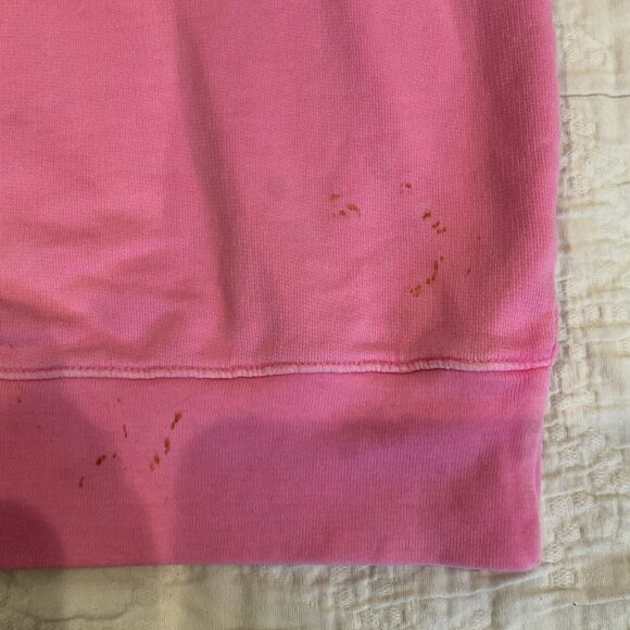 Cotton Citizen Dress backless XS Pink Cotton Sweater Mock Crew Neck Open Back - Picture 4 of 11